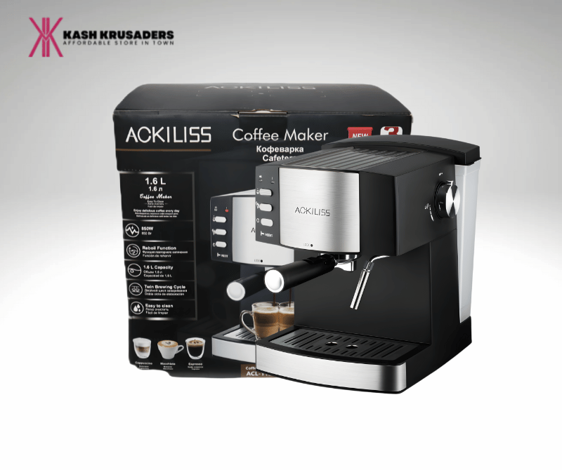 ACL-113 Coffee Maker – 800W, 1.6L